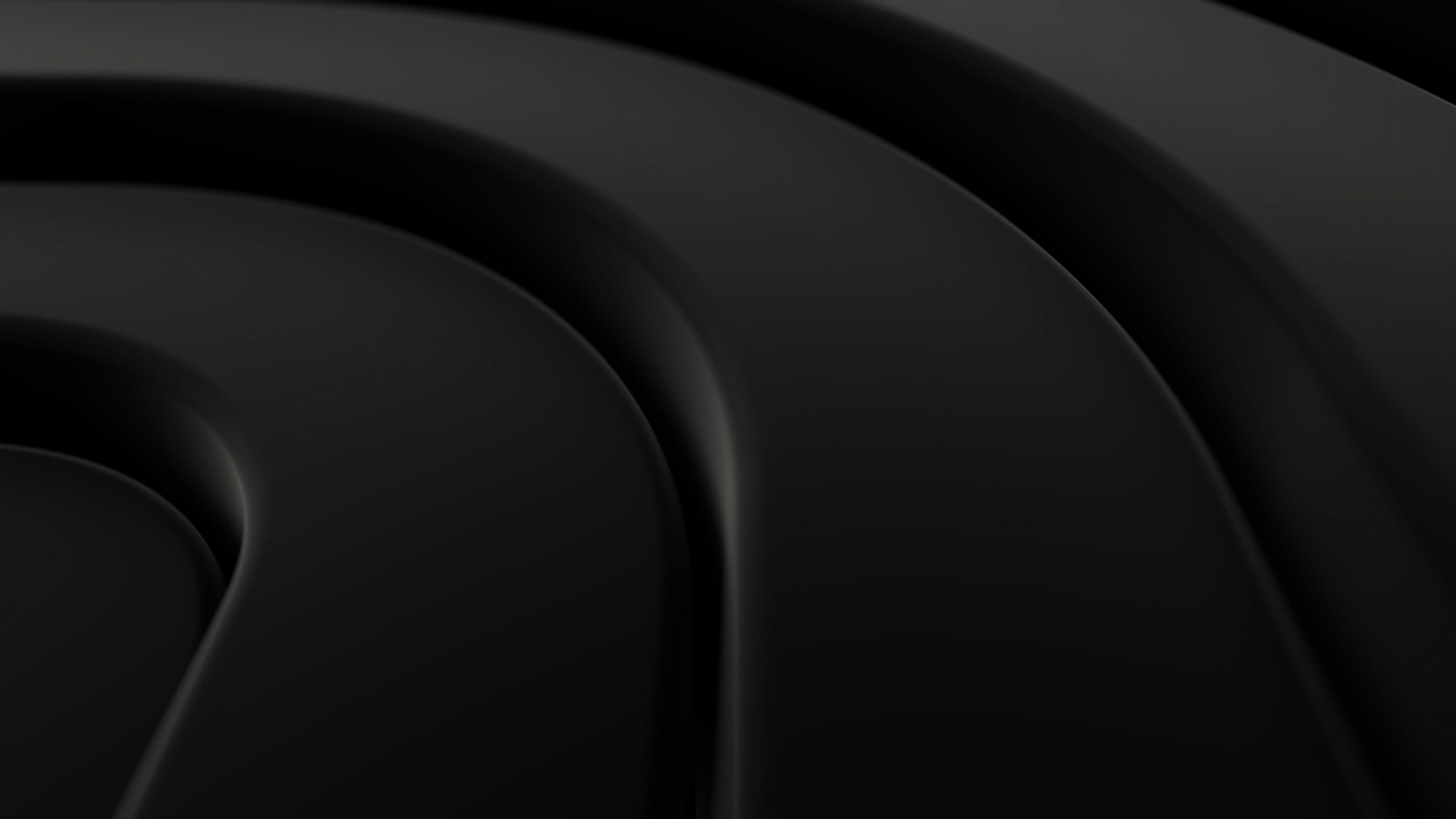 Abstract dark curved lines representing disconnected workflow steps